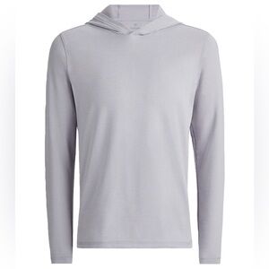 G/FORE Light Gray Long Sleeve Hoodie
